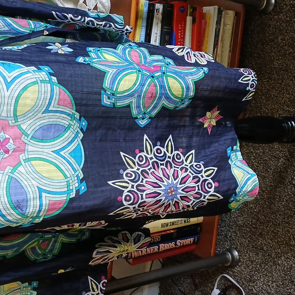 Emilio Pucci Blue and Pink tunic blouse - Picture 3 of 8